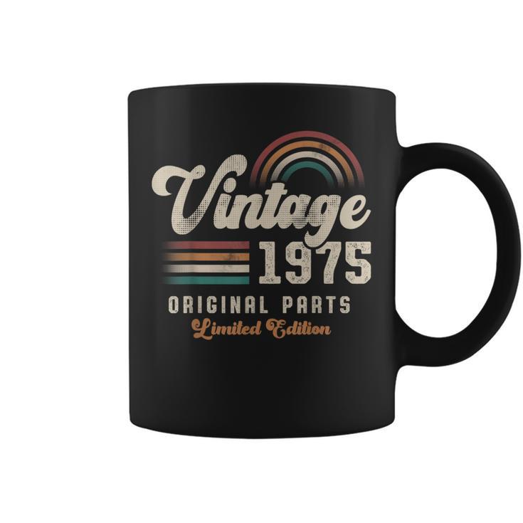 ヴィンテージ1975年、誕生年51年 レトロ コーヒーマグ