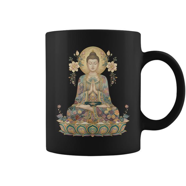 仏像 ヨガ 仏教 禅 瞑想 コーヒーマグ