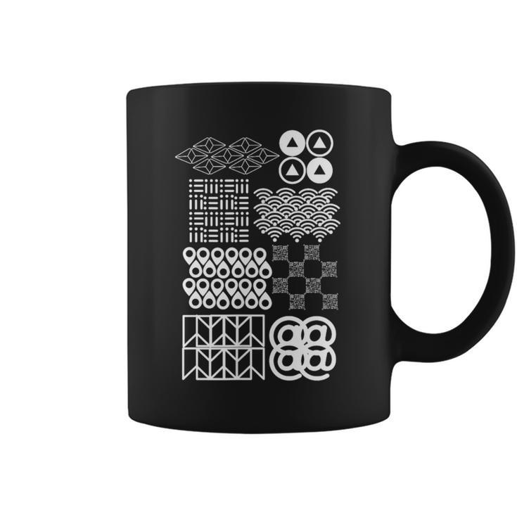 吉祥文様 アイコン版 コーヒーマグ