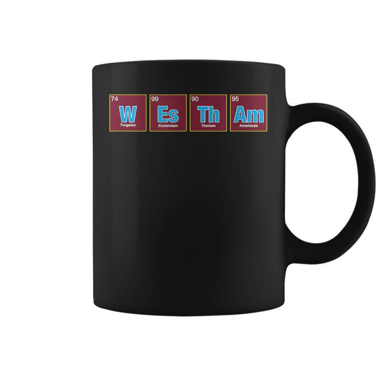 周期表 ファニーウェストハム コーヒーマグ