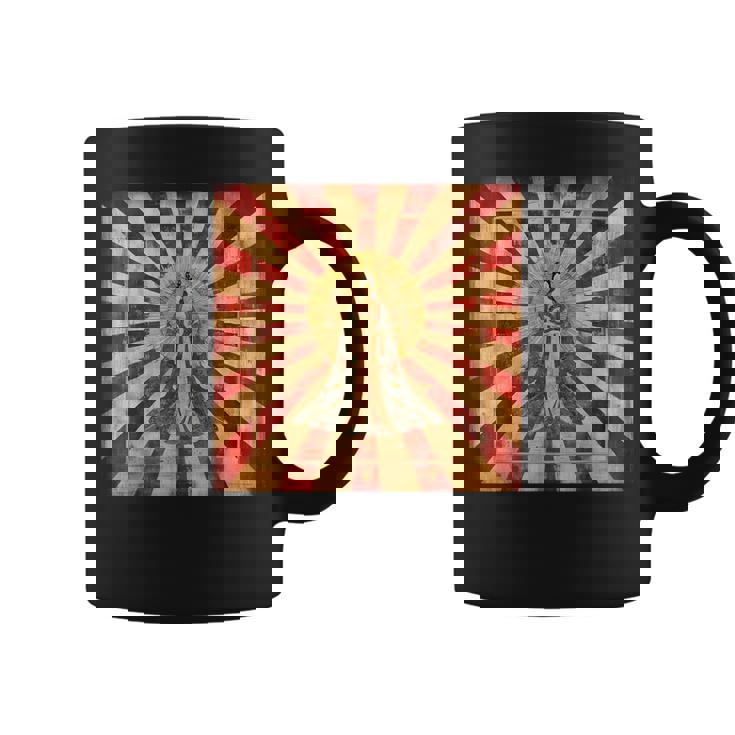 天照 女神 昇る太陽 日本神話 コーヒーマグ