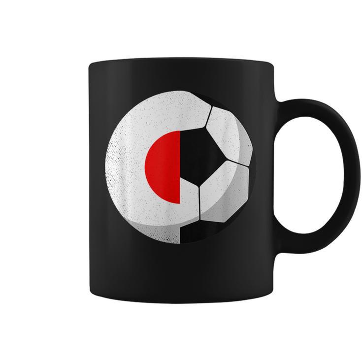 日本国旗、サッカー日本代表のルーツ コーヒーマグ