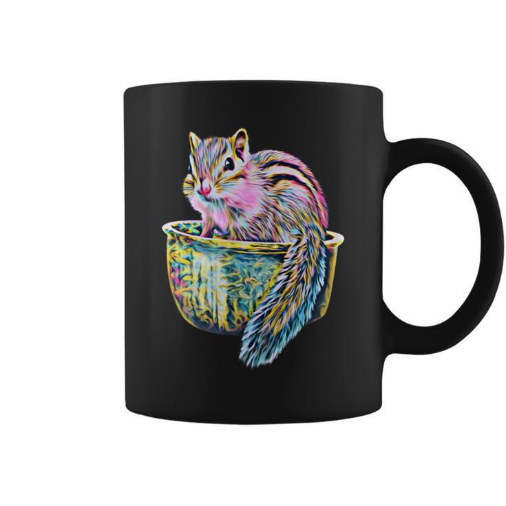 栗鼠 りす シマリス コーヒーマグ