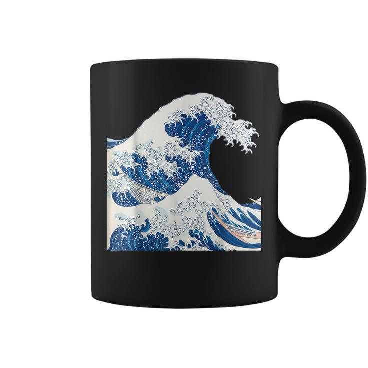 神奈川沖浪日本美術の大波 コーヒーマグ