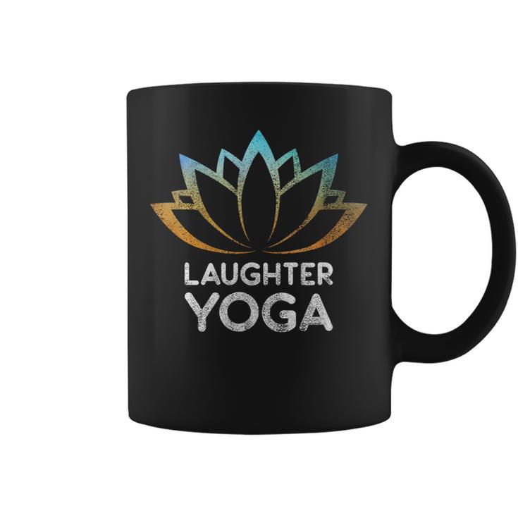 笑いヨガ笑う コーヒーマグ