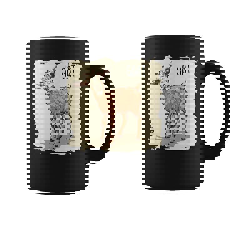 素敵な若いヤギの動物服。 コーヒーマグ