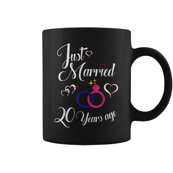 結婚記念日 20周年 コーヒーマグ