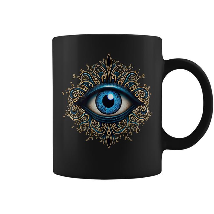 邪眼の呪いの保護。 コーヒーマグ