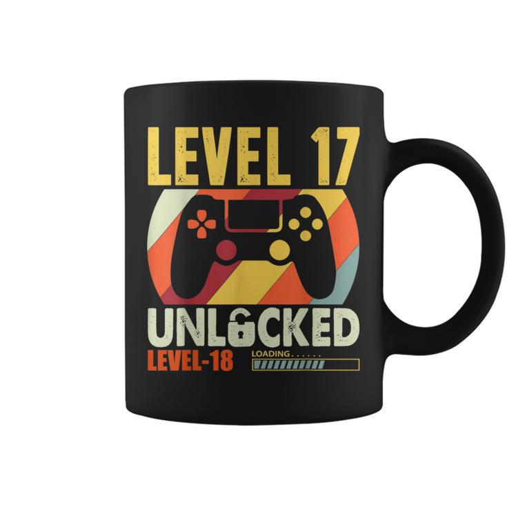面白い17歳の誕生日 17歳 ギフト レベル17 アンロック コーヒーマグ