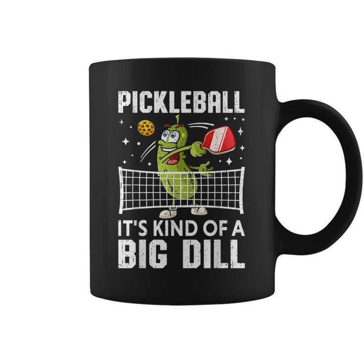 面白いピックルボールtシャツ It's Kind Of A Big Dill パドルボール コーヒーマグ