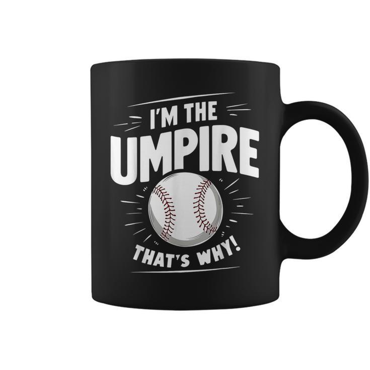 面白い野球審判シャツ メンズ I Am The Umpire コーヒーマグ