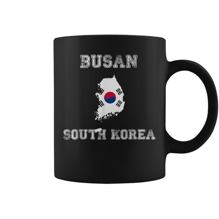 韓国 アンティーク調 旗 釜山 プライド コーヒーマグ