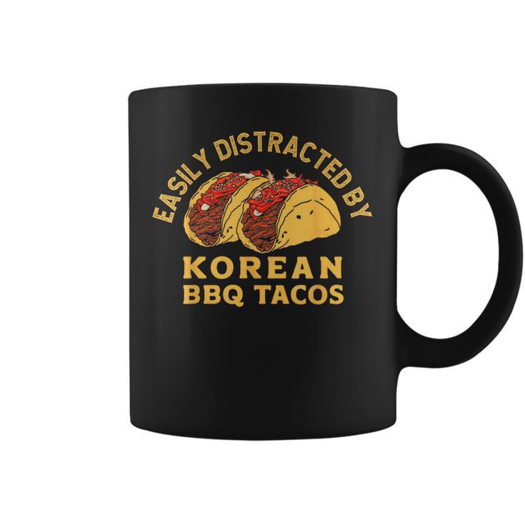 韓国bbqタコスレトロタコス愛好家に簡単に気を取られます コーヒーマグ