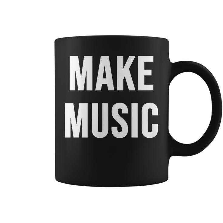 音楽を作る コーヒーマグ