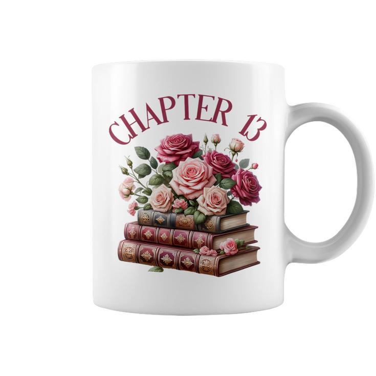 13th Birthday Chapter 13 For Girls Book Lover Bookish Reader Graphic Print Coffee Mug