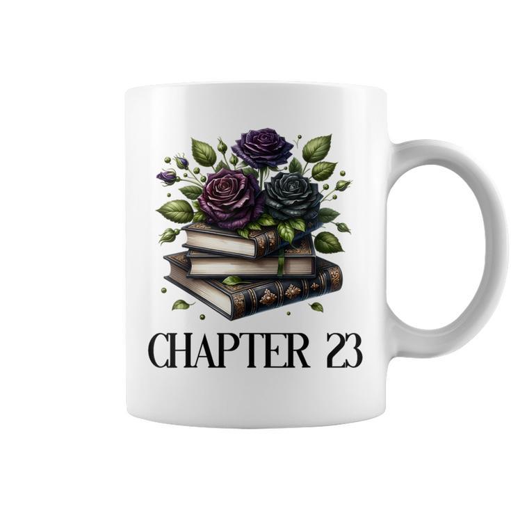 23rd Birthday Chapter 23 Bookish Spicy Book Dark Romance Graphic Print Coffee Mug