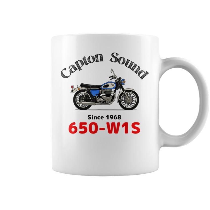 650-W1s Captonound 青タンク 旧車 コーヒーマグ
