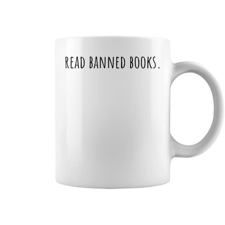 Anti Censorship Read Banned Books Graphic Print Coffee Mug