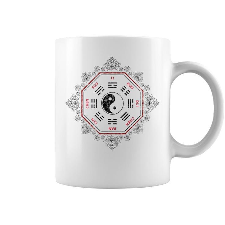 Bagua Zhang Yin Yangtai Chi Qi Gong 瞑想カン&リ コーヒーマグ
