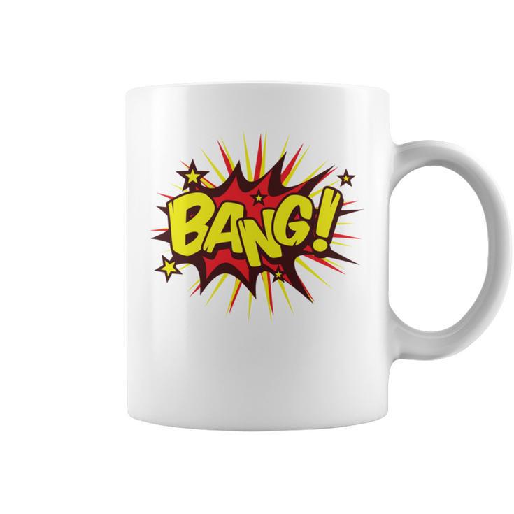 BANG Pop Art Comic Book Speech Bubbles Street Graffiti Art Graphic Print Coffee Mug