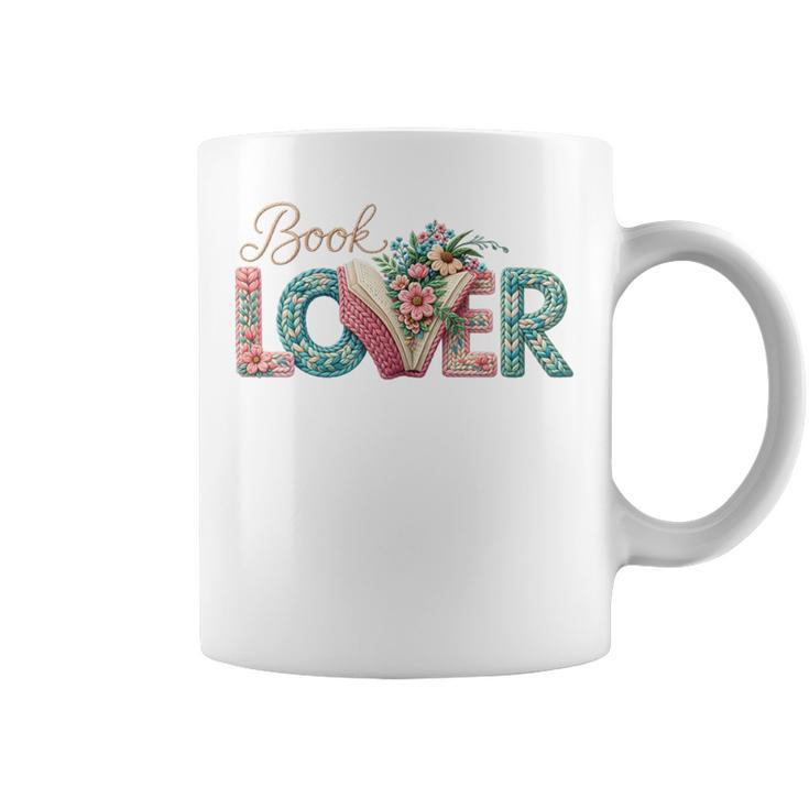 Book Lover Graphic Print Coffee Mug