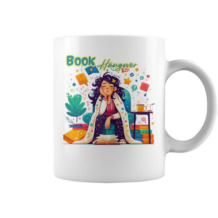 Book Lover Woman Woman Book Hangover Graphic Print Coffee Mug