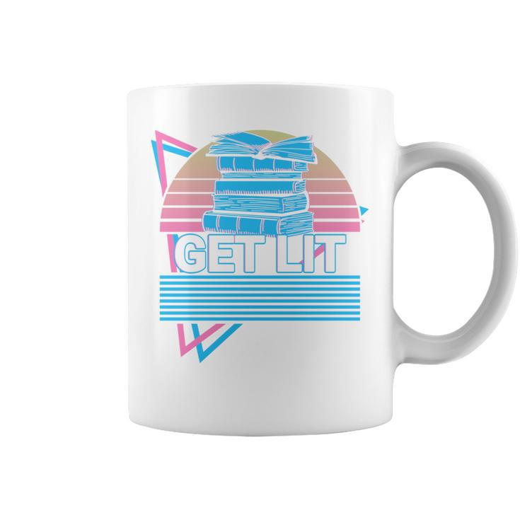 Book Reader Literature Get Lit Graphic Print Coffee Mug