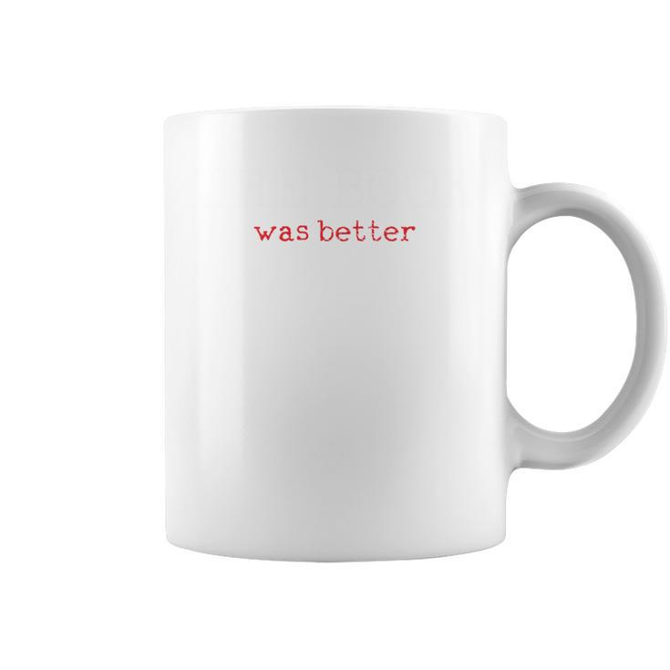 Book Reading Graphic Print Coffee Mug