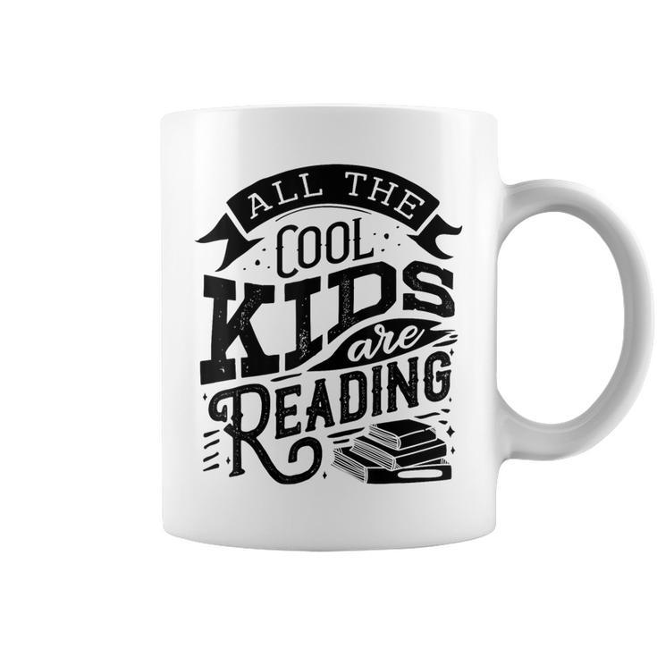 Book Reading Graphic Women Kids Book Lovers Librarian Graphic Print Coffee Mug
