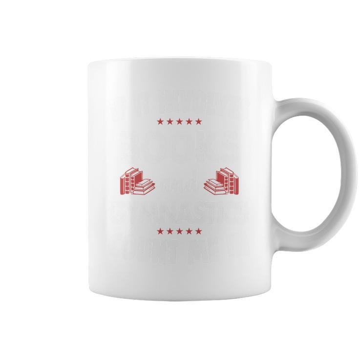 Books And Gymnastics Cute Girl's Premium Graphic Print Coffee Mug