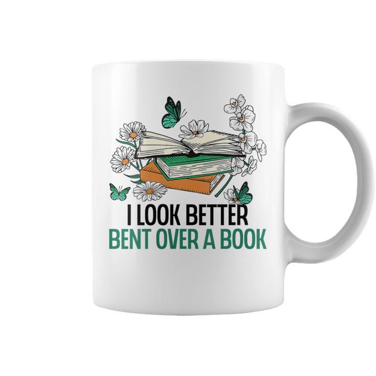 I Like My Books Spicy And My Coffee Icy Introvert Bookworm Graphic Print Coffee Mug
