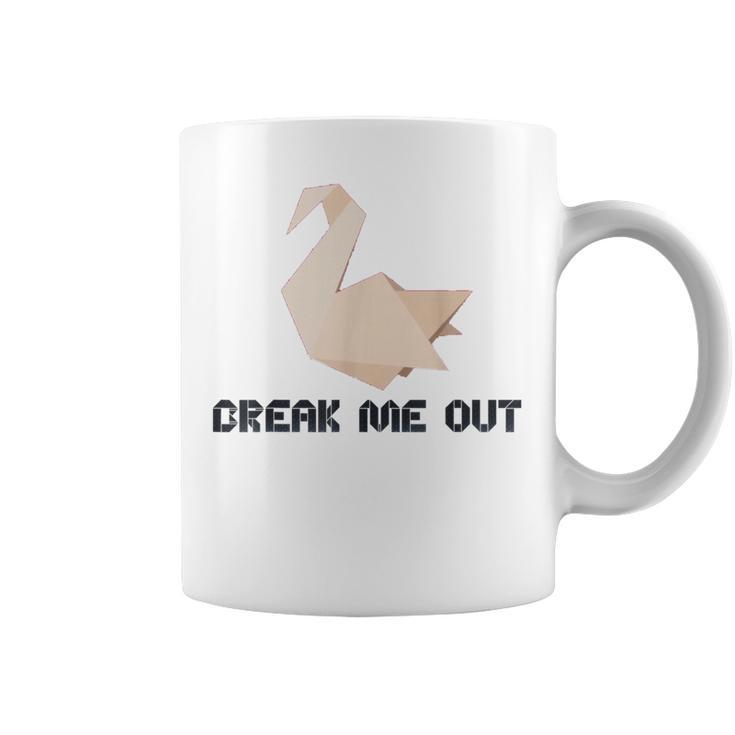 Break Me Out Of This Prison 折り紙 コーヒーマグ