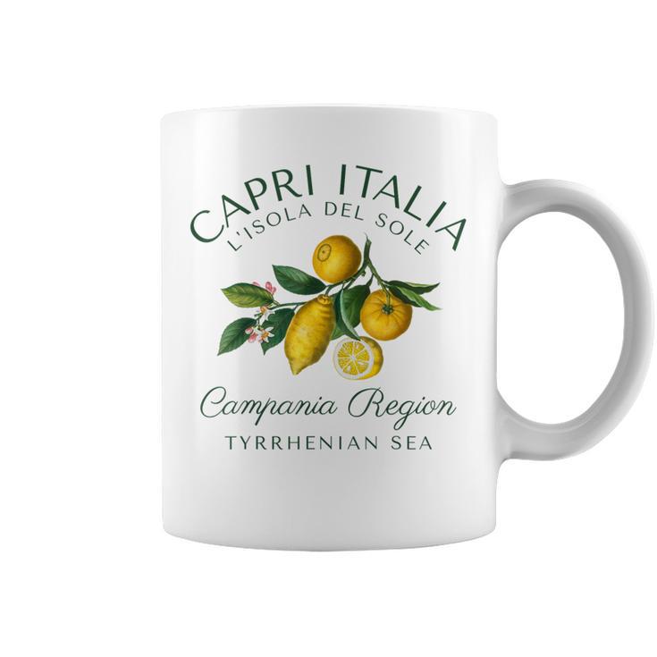 Capri Italia レモン 旅行 カンパニア ティレニア海 イタリア コーヒーマグ