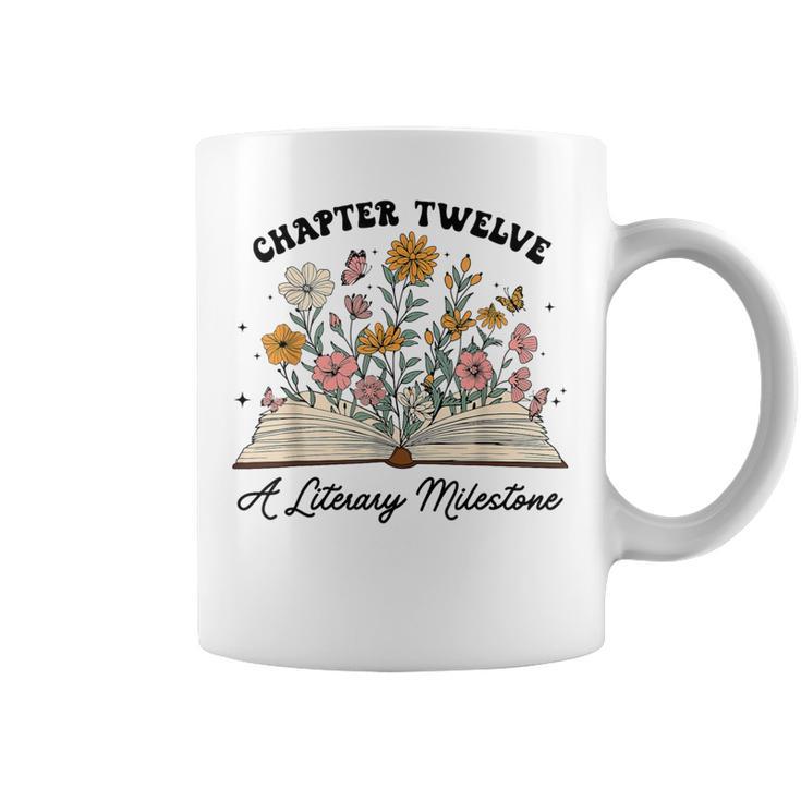 Chapter 12 A Literary Milestone 12th Birthday Book Lovers Graphic Print Coffee Mug