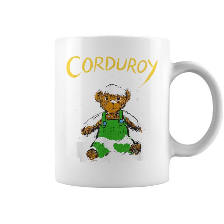 Corduroy Teddy Bear In The Snow Christmas Children's Book Graphic Print Coffee Mug