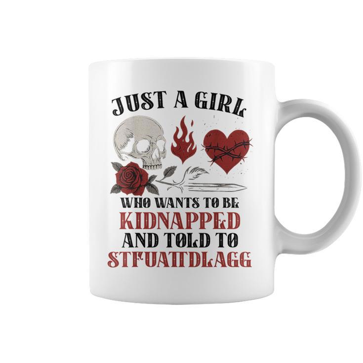 Dark Romance Merch Women STFUATTDLAGG Spicy Book Lover Graphic Print Coffee Mug