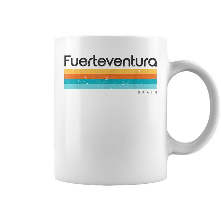 Rétrointage Des Îles Canaries Fuerteventura Tasse