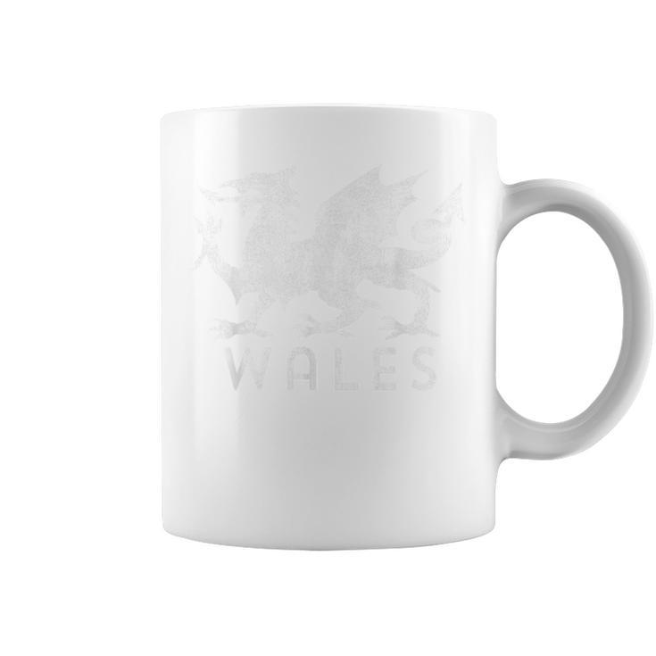 Distressed Rugby Welsh Cymru Flag Of Wales コーヒーマグ