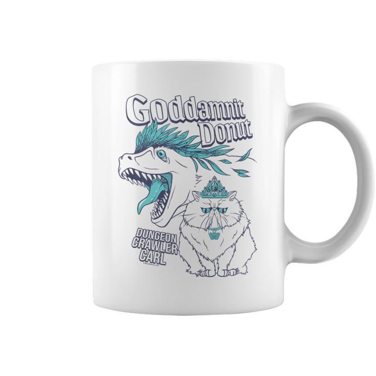 Dungeon Crawler Carl Princess Donut And Mongo Drawing Book Graphic Print Coffee Mug