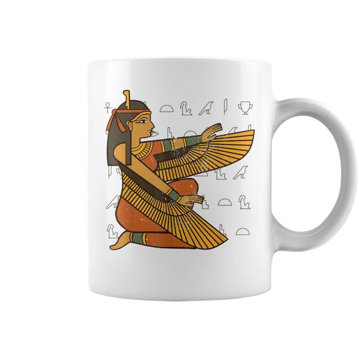 Égypte Hiéroglyphe Déesse Isis De Laie Et De La Mort Tasse