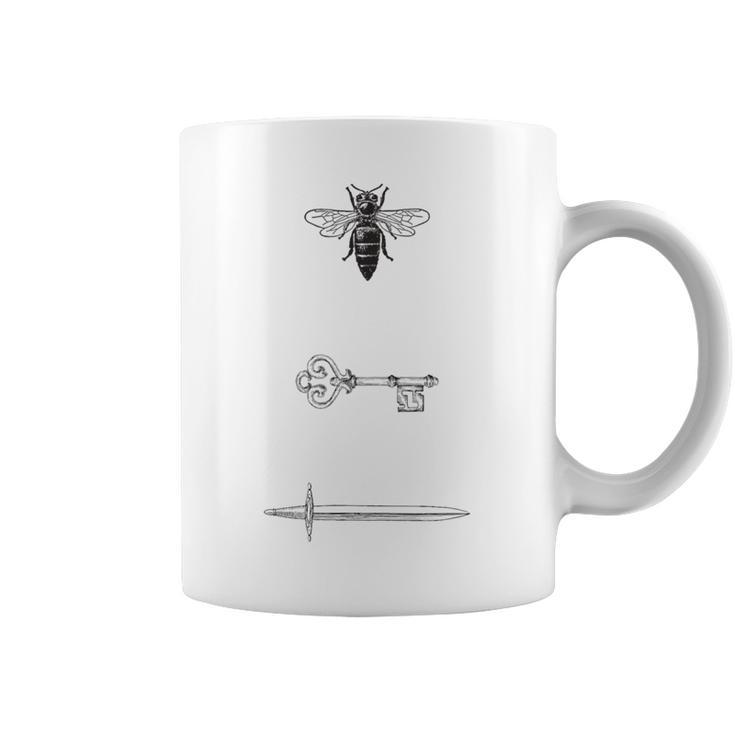 Fantasy Fiction Starless Novel Sea Bee Key Sword Book Graphic Print Coffee Mug