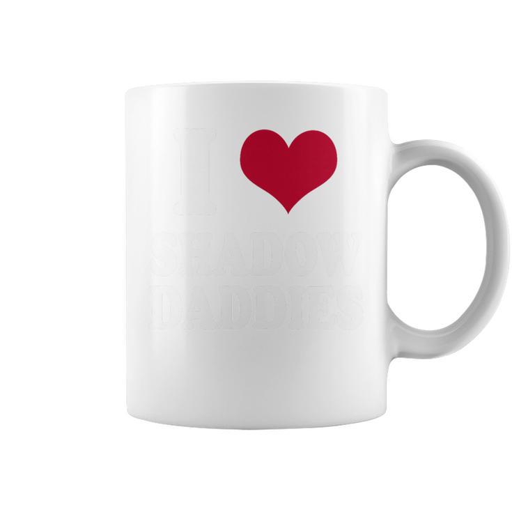 Fantasy Romantasy Book Lover I Love Heart Shadow Daddies Premium Tri-Blend Graphic Print Coffee Mug