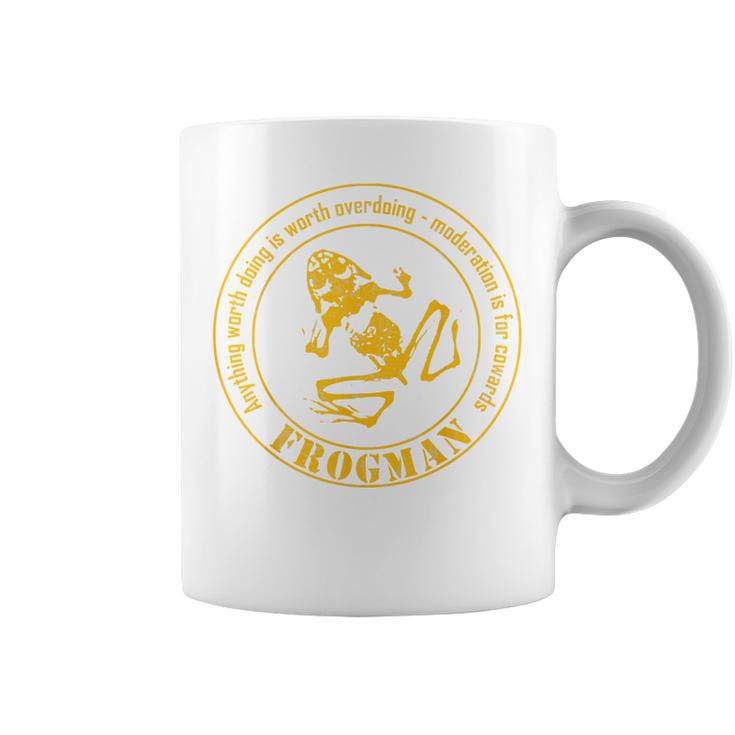 Frogman Diver ダメージ加工。 コーヒーマグ