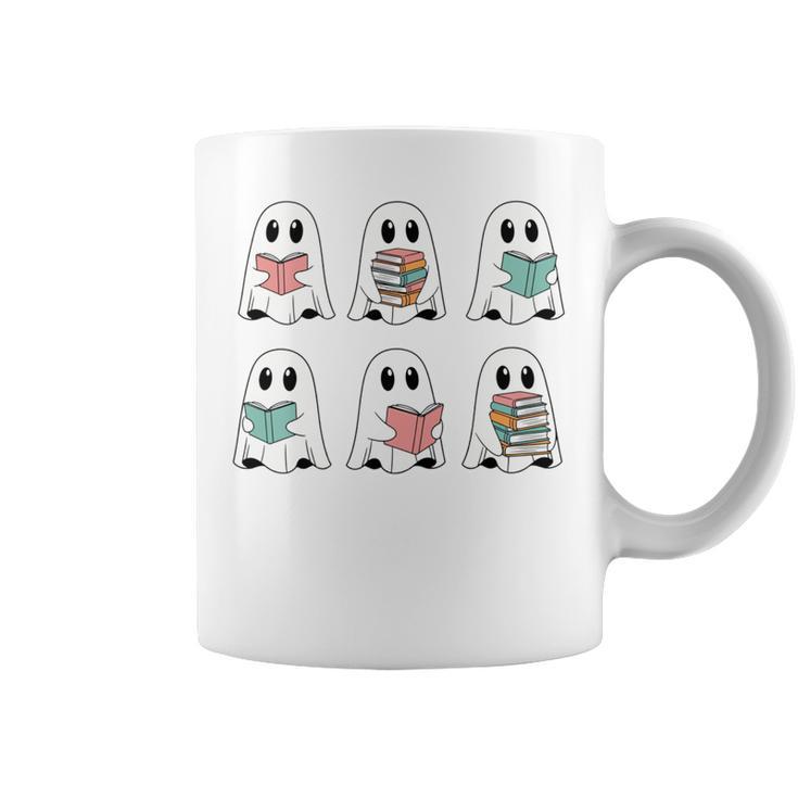 Ghost Books Graphic Print Coffee Mug