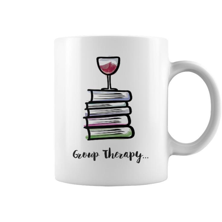 GROUP THERAPY Book Club Graphic Print Coffee Mug