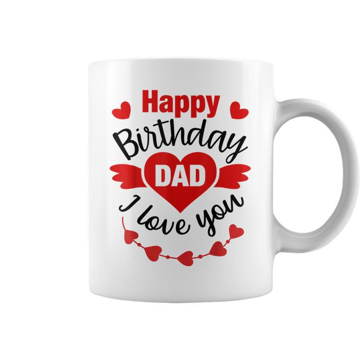 Happy Birthday Dad From Daughter Son Congratulate Coffee Mug