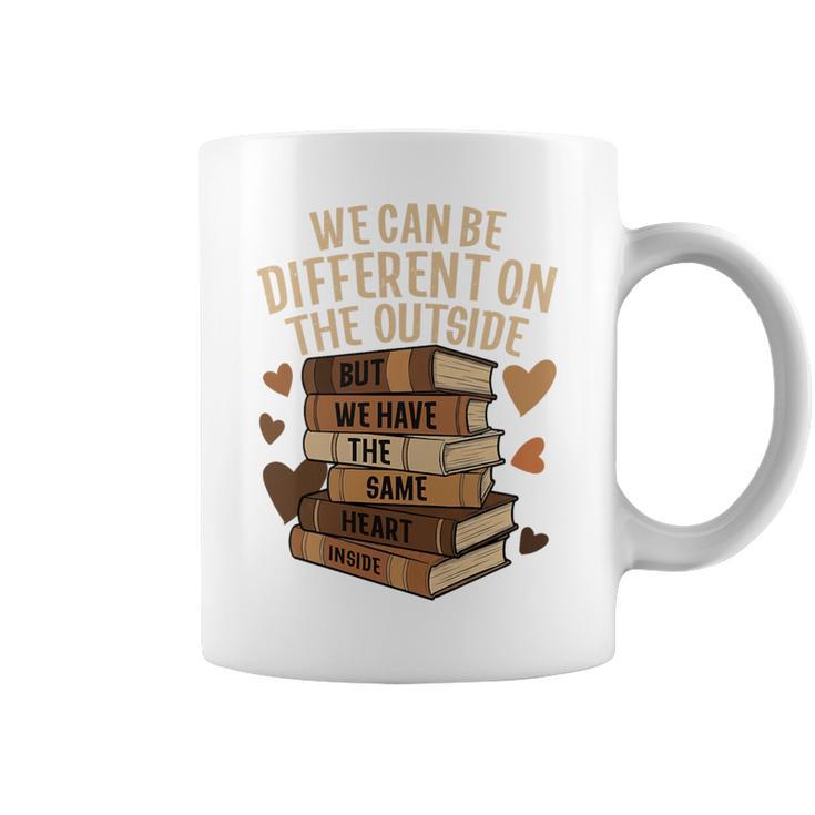 We Have The Same Heart History Month Book Lover Women Premium Tri-Blend Graphic Print Coffee Mug