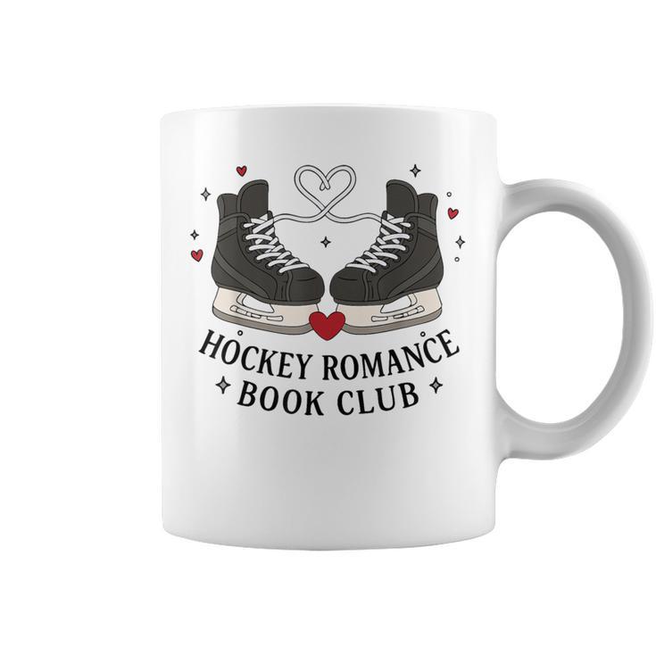 Hockey Romance Book Club Graphic Print Coffee Mug