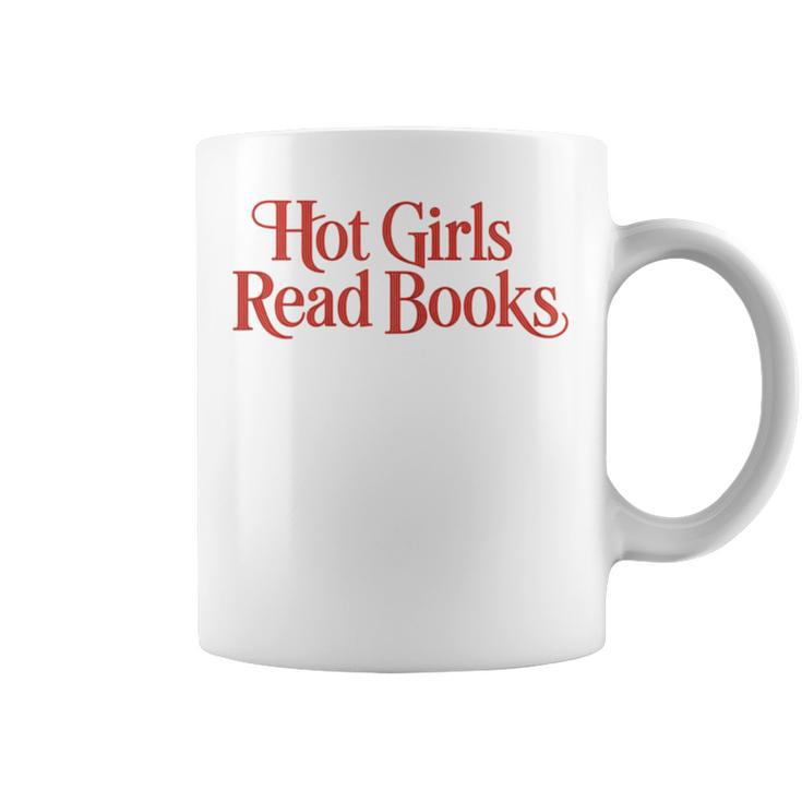 Hot Girls Read Books For Book Lovers Graphic Print Coffee Mug