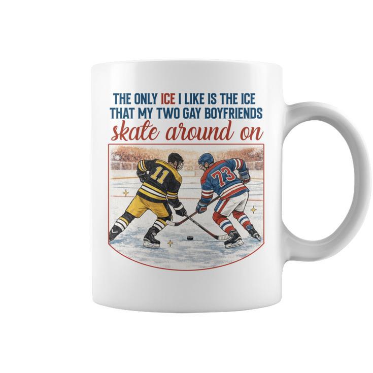 Ice Hockey Romance Reader Book Lover Reading Smut Smutty Graphic Print Coffee Mug